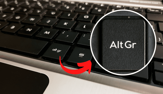 Conoce para qué sirve la tecla AltGr que aparece en tu laptop o computadora. Foto: composición LR/Yataka/HP
