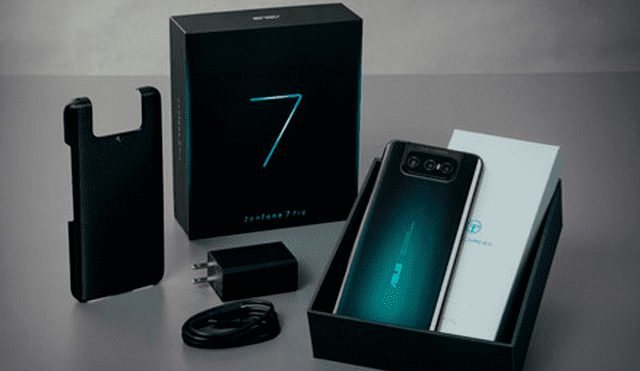 ASUS Zenfone 7 es el nuevo smartphone de gama alta de la marca taiwanesa. Su precio oscilará los 950 dólares. Foto: ASUS.
