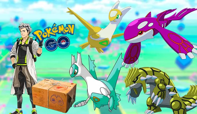 Latios, Latias, Groudon y Kyogre ya no serán recompensa semanal en Pokémon GO.