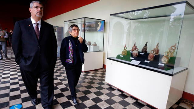 Ministro de Cultura comunicó que renovarán museo más antiguo del Perú. Créditos: Andina.