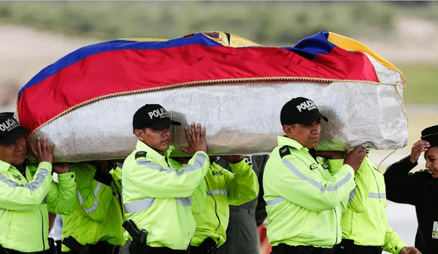 Velan a pareja ecuatoriana asesinada en la frontera de Colombia