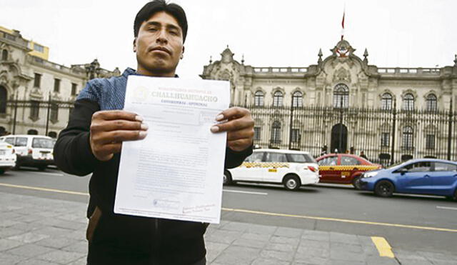 Investigan a alcalde de Chalhuahuacho por mal uso de recursos públicos