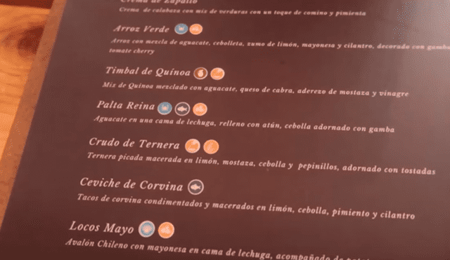 YouTube viral: comparan aspecto del ceviche y plato chileno que usa el mismo nombre