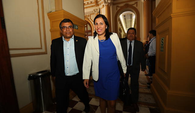 Ministra de Educación, Flor Pablo Medina fue citada a comisión del Congreso de la República [FOTOS]