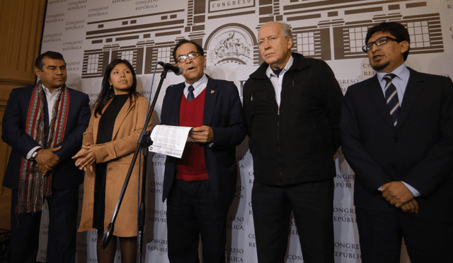 Nuevo Perú propone moción para que referéndum se realice el 9 de diciembre