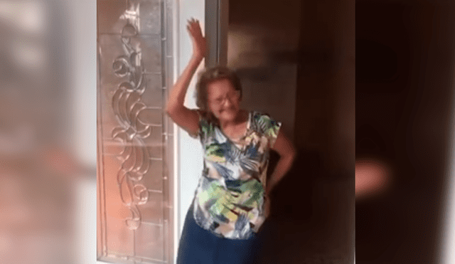 En Facebook, una anciana se animó a bailar la canción “Que Tire Pa’ Lante” del artista puertorriqueño Daddy Yankee.
