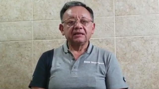 Edgar Alarcón respondió a través de un video colgado en su página de Facebook.