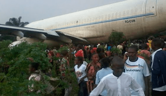 Al menos 10 personas mueren al estrellarse avión militar en Congo