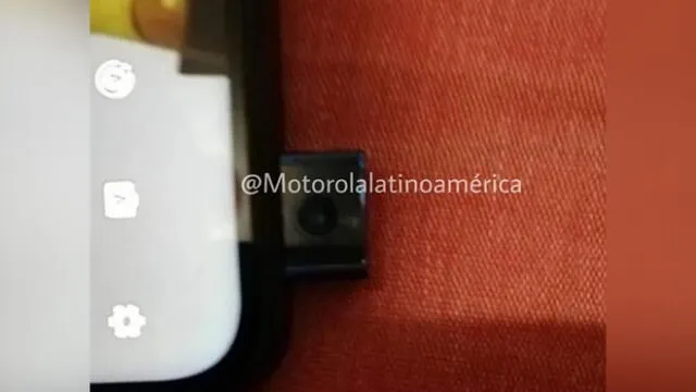 Moto G8 tendrá cámara emergente.