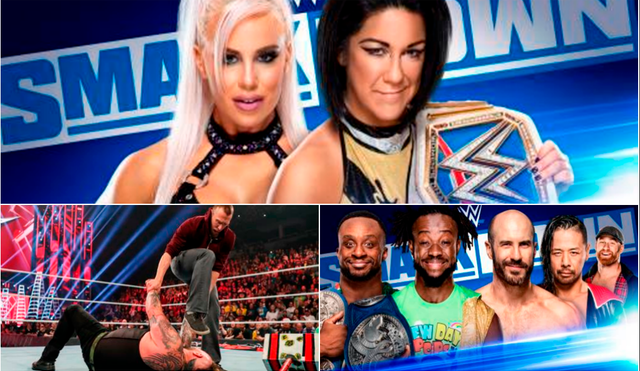 Sigue aquí EN VIVO ONLINE por Fox Sports 3 el penúltimo SmackDown Live del 2019. | Foto: WWE