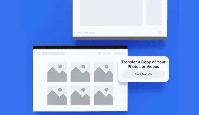 Cómo funciona la nueva herramienta de Facebook para transferir fotos y videos.