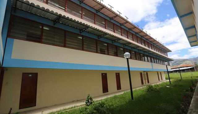 Local de la Universidad Nacional de Cajamarca.