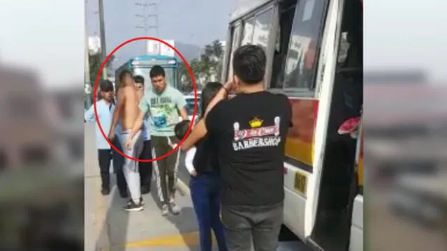 #YoDenuncio: conductores se insultan y  protagonizan pelea en vía pública [VIDEO]