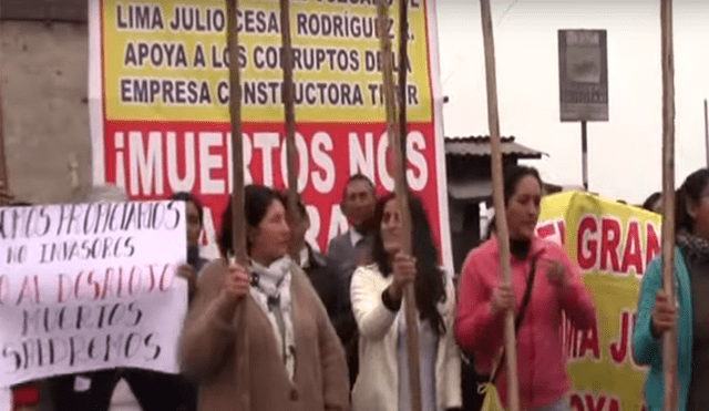 La ordenanza judicial señala que el desalojo está programado para el próximo 25 de junio. (Foto: Captura video)