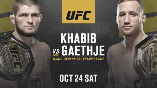 Khabib Nurmagomedov vs. Justin Gaethje. Foto: UFC