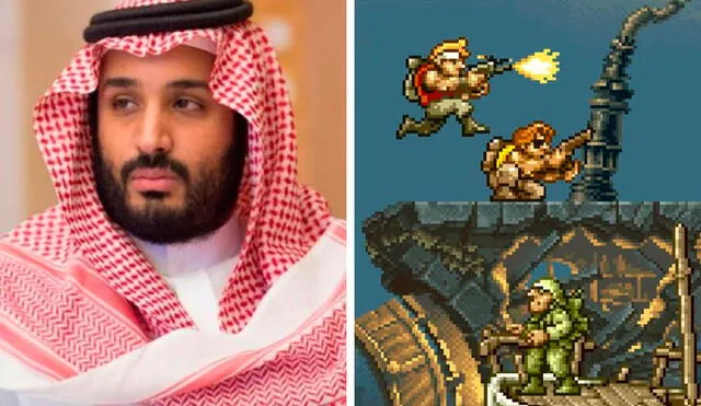 El príncipe Mohammed bin Salman es el príncipe heredero de Arabia Saudí y ya cuenta con una buena parte de SNK, creadores de Metal Slug y The King of Fighters. Foto: Asia News/SNK