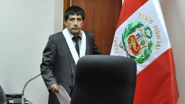 Juez Richard Concepción se solidariza con el fiscal Pablo Sánchez