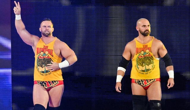 Dash Wilder y Scott Dawson no pertenecen más a la WWE. Foto: WWE