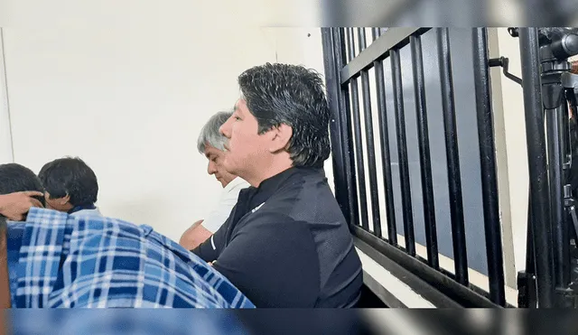 Juicio. Edwin Oviedo junto a Pablo Arce, Segundo Ordinola y otros tres acusados participaron de audiencia en penal de Chiclayo.