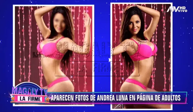 Andrea Luna denuncia filtración de fotografías en sitio web para adultos [VIDEO]