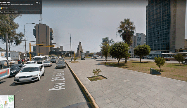 Google Maps: ¿Recuerdas cómo se veía la 'Alameda 28 de Julio' previa a las obras de Luis Castañeda? [FOTOS]