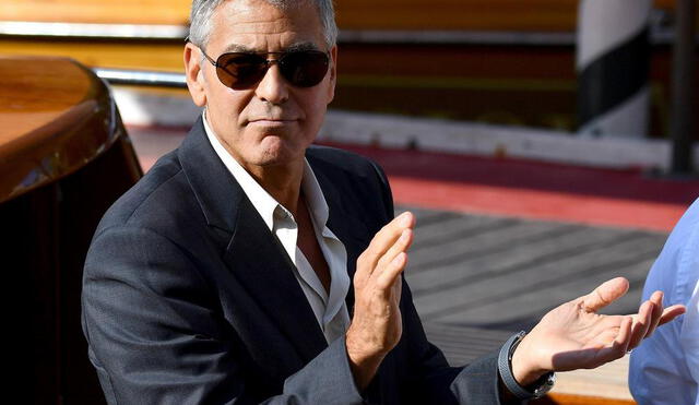 George Clooney donó un millón de dólares a sus mejores amigos por Navidad