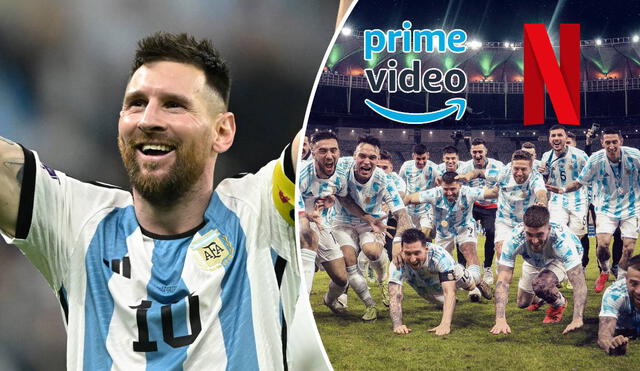 Lionel Messi y la Selección Argentina tienen más de 1 película y serie que puedes ver ahora mismo por streaming luego de su importante paso por el Mundial Qatar 2022. Foto: composición/AFP/Amazon Prime Video/Netflix