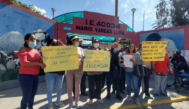 Memorial contra docente fue firmado por 20 padres.  Foto: URPI-LR