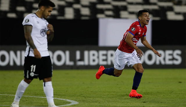 Jorge Wilstermann venció 1-0 a Colo Colo y se quedó con el grupo C de la Copa Libertadores 2020. Foto: AFP
