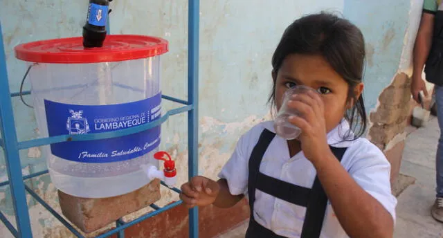 Lambayeque: GR instala filtros para potibilizar el agua