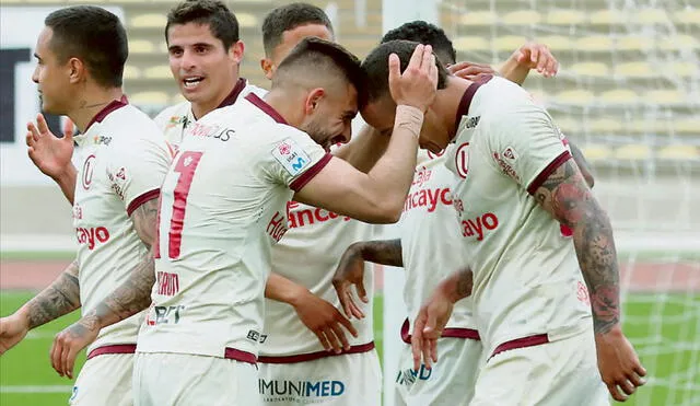 Universitario de Deportes se proclamó ganador de la Fase 1 de la Liga 1 Movistar. Foto: EFE