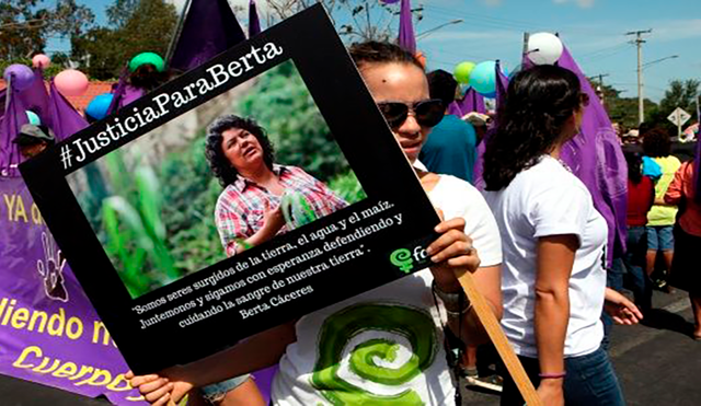 Golpe a la impunidad: siete hombres a prisión por el asesinato de ambientalista Berta Cáceres