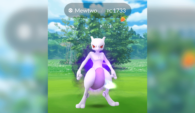 Mewtwo oscuro llega a Pokémon GO. Foto. Niantic.