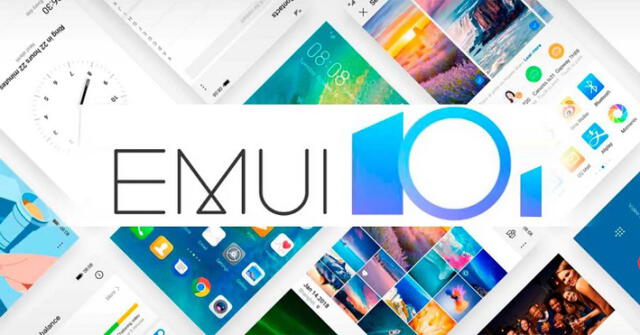 EMUI 10.1 es la capa de personalización de Huawei.