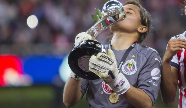 Blanca Félix fue la primera portera en campeonar la Liga MX Femenil. (Foto: Mexsport)