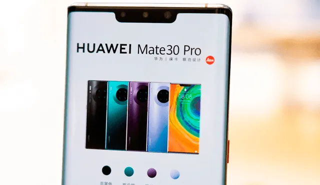 Huawei Mate 30 Pro es uno de los teléfonos de la marca china que no tiene sistema operativo Android. Foto: Huawei.