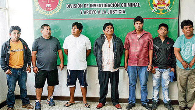 Chiclayo :condenan a 20 años a integrantes de “Las Rocas”