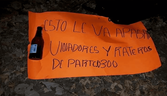 “Esto le pasará a violadores y rateros”: dejan mensaje en cuerpo de hombre asesinado [FOTOS] 