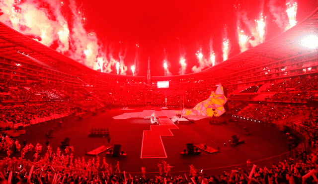 Ceremonia inaugural de los Juegos Panamericanos Lima 2019. | Foto: GLR