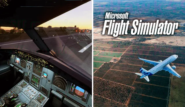 Microsoft Flight Simulator demuestra algunos de sus efectos especiales como las nubes volumétricas y la profundidad de campo de tipo Bokeh.