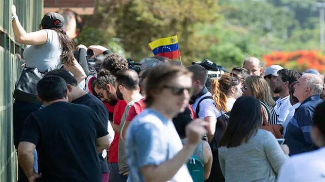 Este miércoles se efectuó un hecho irregular en la sede diplomática de Venezuela en Brasilia. Foto: EFE