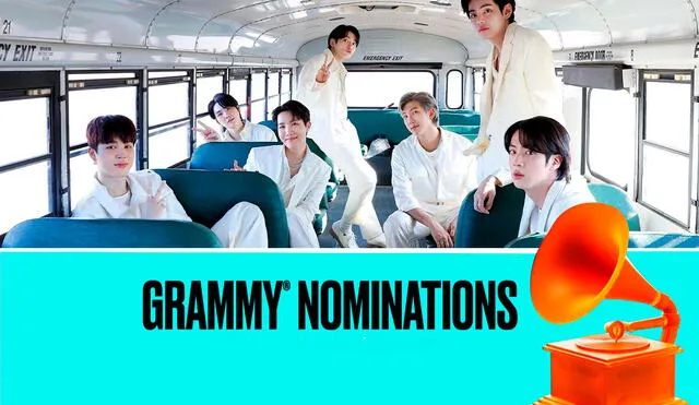 Una nueva oportunidad para que BTS obtenga un premio Grammy. Foto: composición La República/BIGHIT/Recording Academy