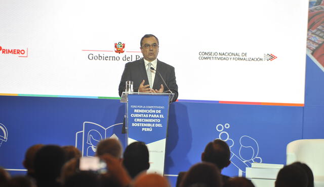 Carlos Oliva, ministro de Economía. Foto: Javier Quispe