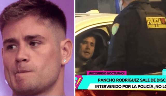 Pancho Rodríguez fue intervenido por la policía. Foto: Screenshot de "Amor y fuego"