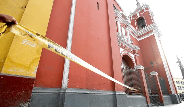 Ocho iglesias del Centro de Lima están en la mira de Defensa Civil