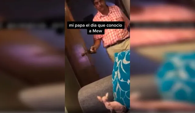 Desliza las imágenes para conocer la reacción de un padre al conocer a la nueva mascota de su hija. Foto: Captura de Facebook