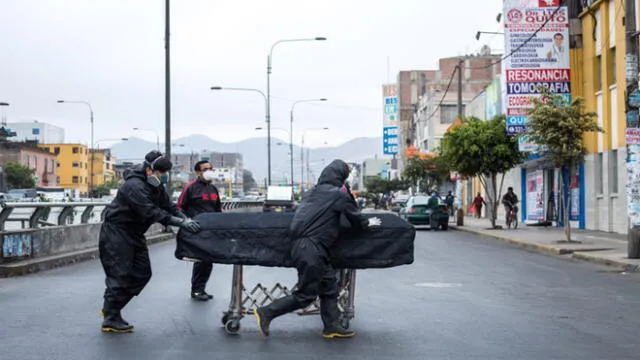 Los muertos por coronavirus en Perú continúan aumentando en la ciudad de Lima  Créditos: John Reyes / La República