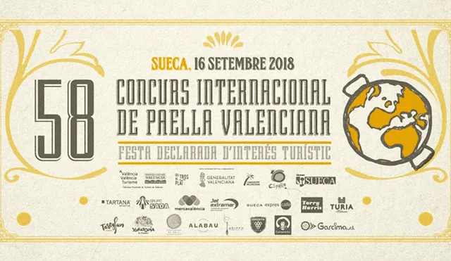 58° Concurso Internacional de Paella Valenciana de Sueca 