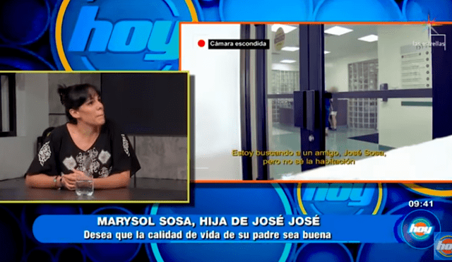 Hija de José José, Marysol Sosa, reveló por qué ya no visita a su padre