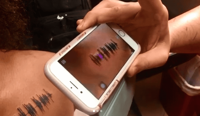 Instagram: joven se hace tatuaje que reproduce voz de su abuela fallecida [VIDEO]